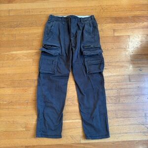 Hollister Ash Brown Cargo Pants